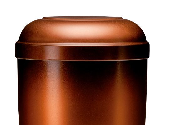 Naturstoffurne kupferfarben Nr. 21840